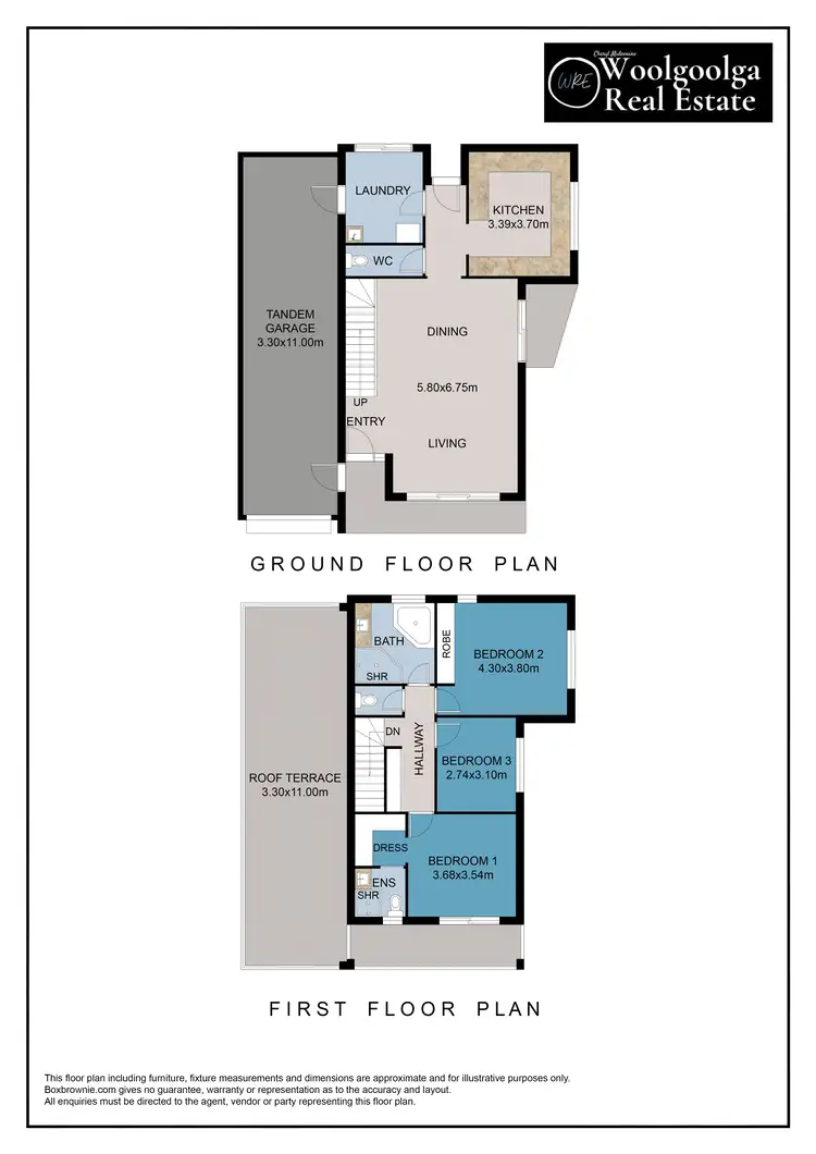 Floorplan of Homely unit listing, 2/6 Scarborough Street, Woolgoolga NSW 2456