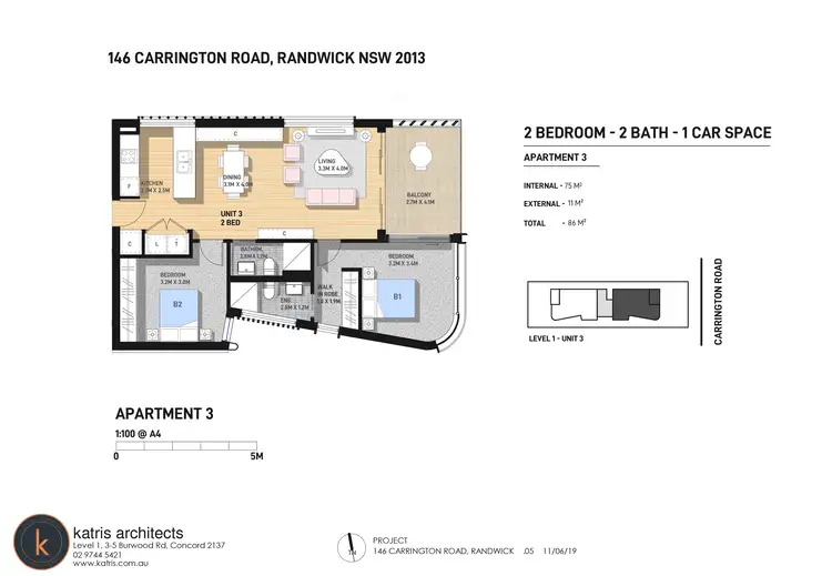 Floorplan of Homely apartment listing, 3/146 Carrington Road, Randwick NSW 2031