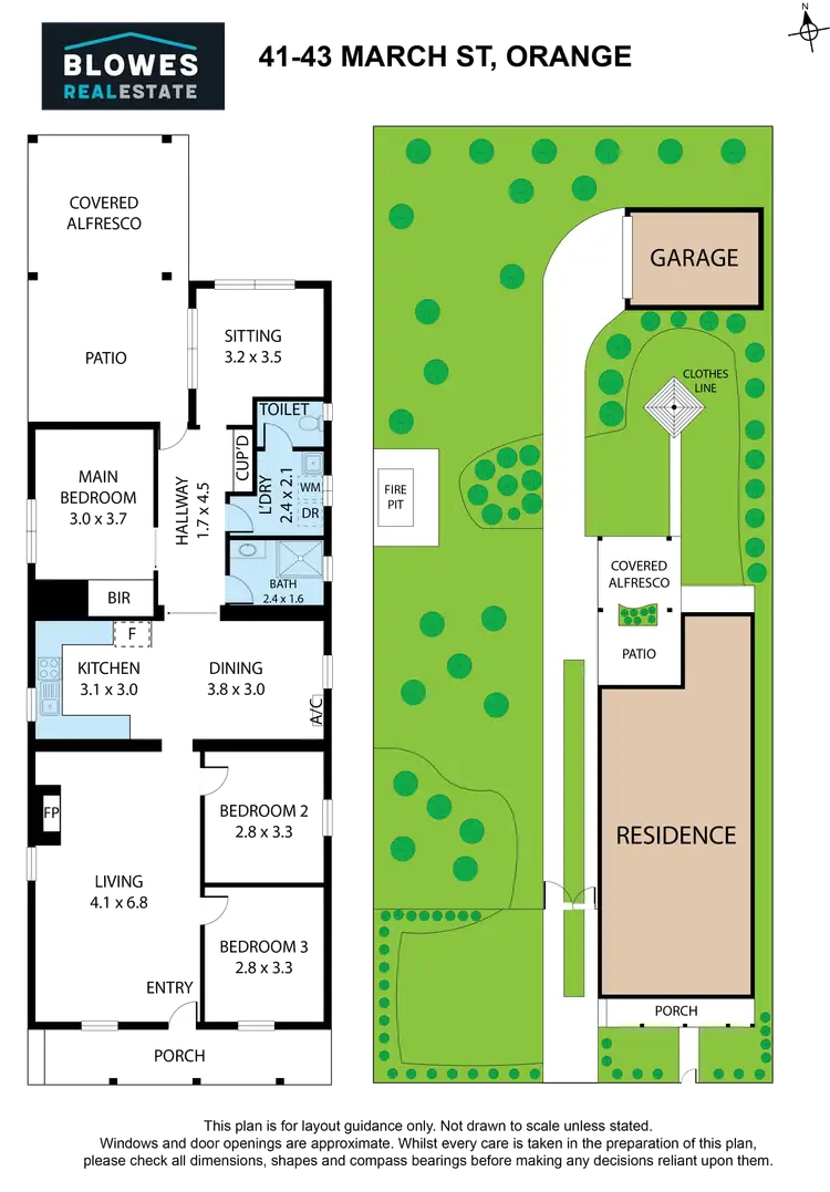 Floorplan of Homely house listing, 41-43 March Street, Orange NSW 2800