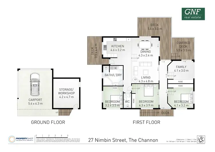 Floorplan of Homely house listing, 27 Nimbin Street, The Channon NSW 2480