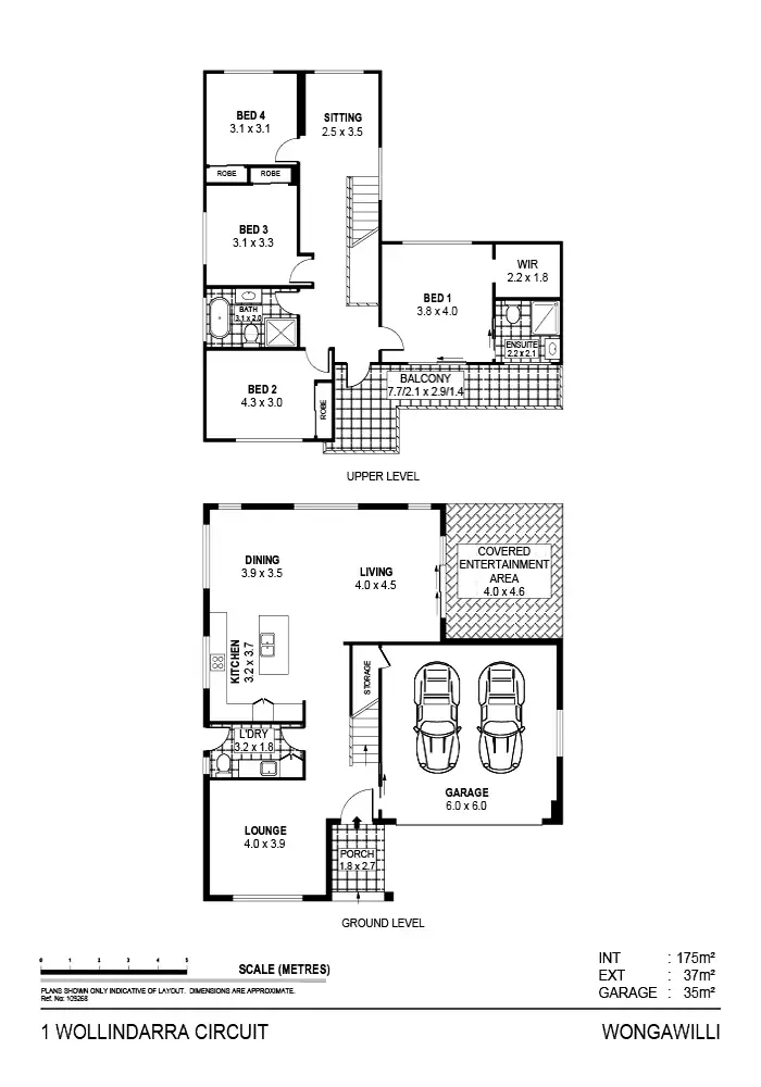 Floorplan of Homely house listing, 1 Wollindarra Circuit, Wongawilli NSW 2530