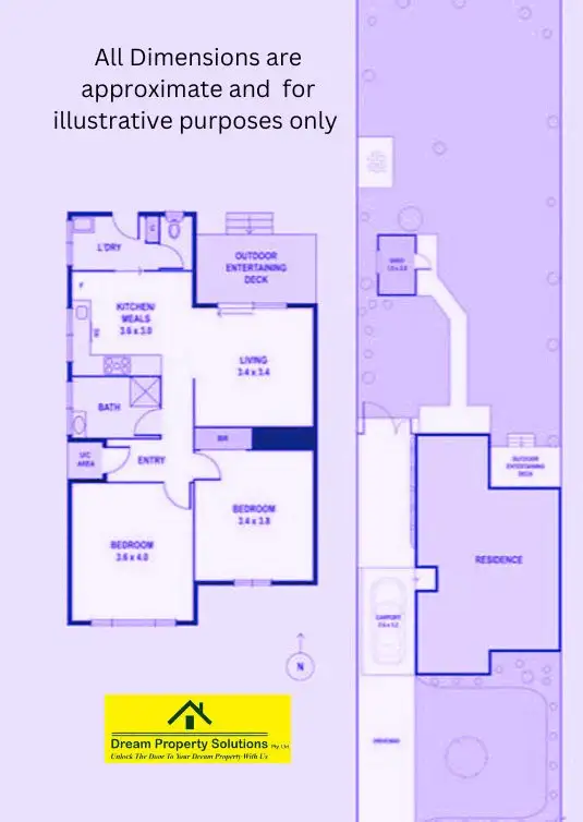 Floorplan of Homely unit listing, 2/11 Alexander  Street, Cranbourne VIC 3977