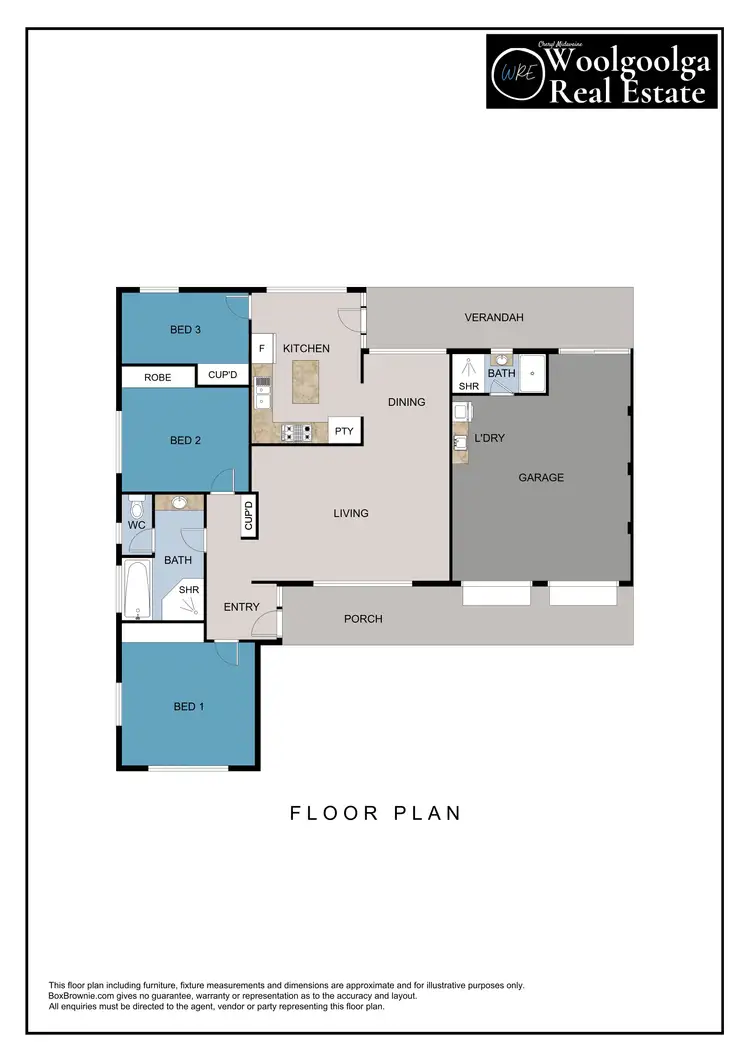 Floorplan of Homely house listing, 8 Sare Street, Woolgoolga NSW 2456