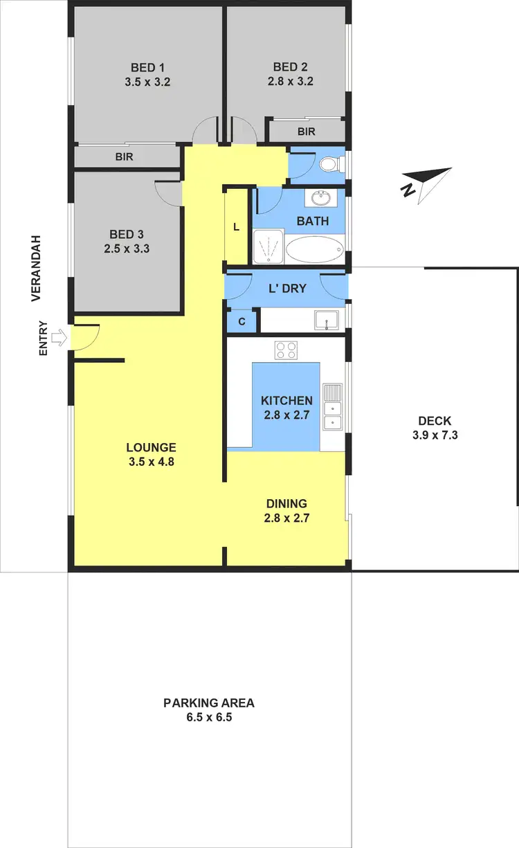 Floorplan of Homely house listing, 62 Beryl Avenue, Mount Colah NSW 2079