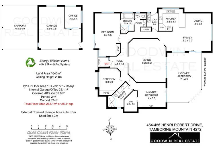 Floorplan of Homely house listing, 454-456 Henri Robert Drive, Tamborine Mountain QLD 4272
