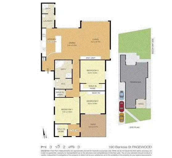 Floorplan of Homely house listing, 190 Banksia Street, Pagewood NSW 2035