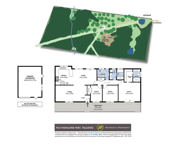Floorplan of Homely rural property listing, 953 Highland Way, Tallong NSW 2579