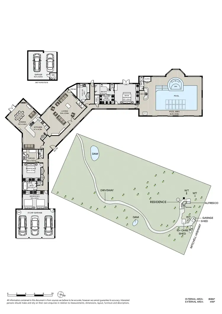 Floorplan of Homely rural property listing, 5154 Mitchell Highway, Orange NSW 2800