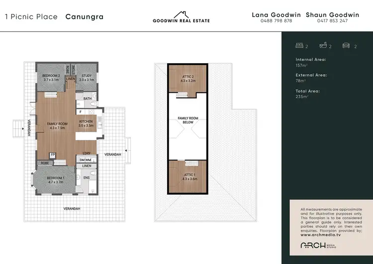 Floorplan of Homely house listing, 1 Picnic Place, Canungra QLD 4275