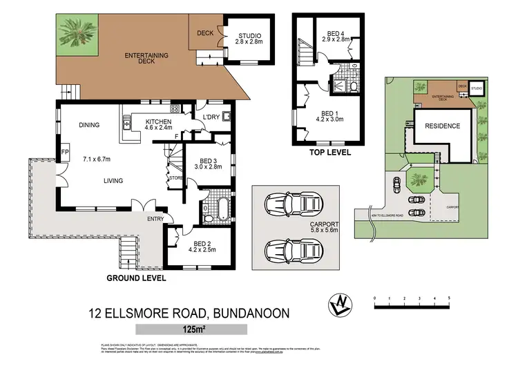 Floorplan of Homely house listing, 12 Ellsmore Road, Bundanoon NSW 2578