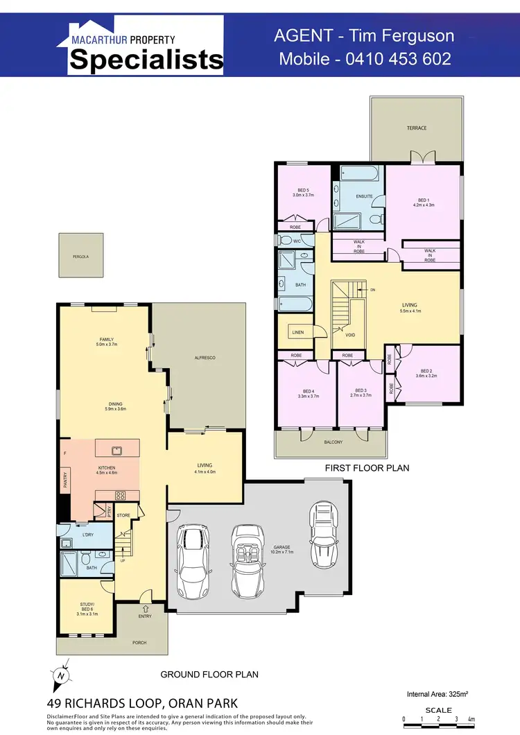 Floorplan of Homely house listing, 49 Richards Loop, Oran Park NSW 2570