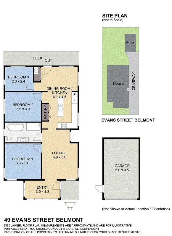 Floorplan of Homely house listing, 49 Evans St, Belmont NSW 2280