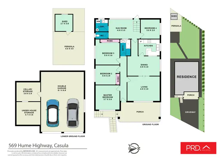 Floorplan of Homely house listing, 569 Hume Highway, Casula NSW 2170