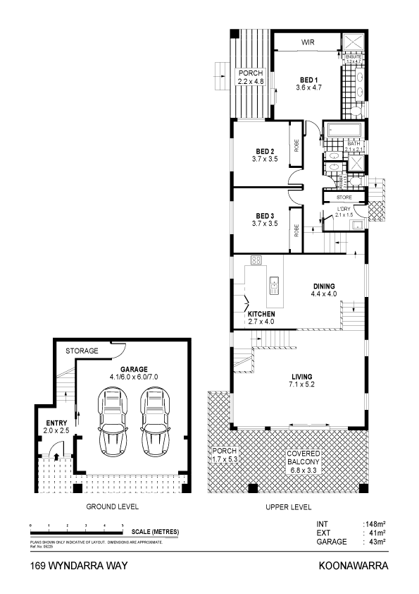 Floorplan of Homely house listing, 169 Wyndarra Way, Koonawarra NSW 2530