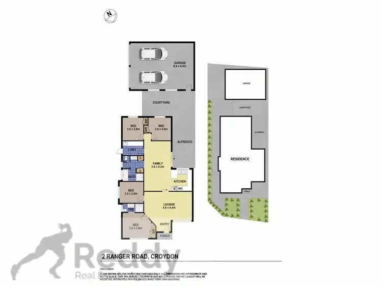 Floorplan of Homely house listing, 2 Ranger Road, Croydon NSW 2132