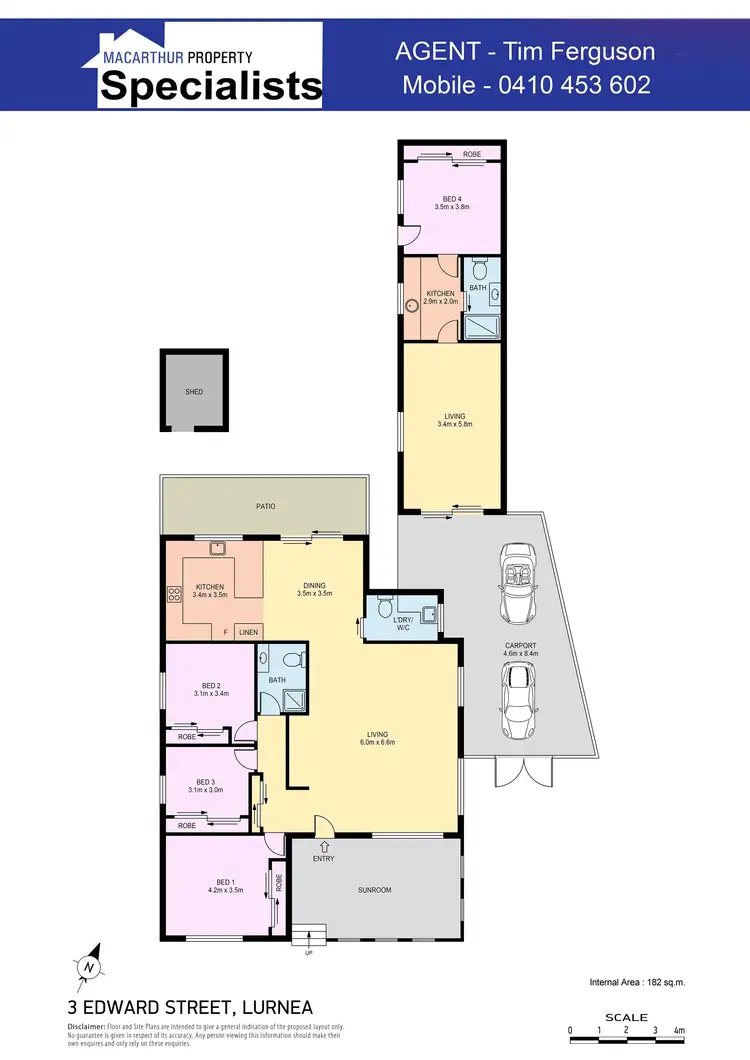 Floorplan of Homely house listing, 3 Edward Street, Lurnea NSW 2170
