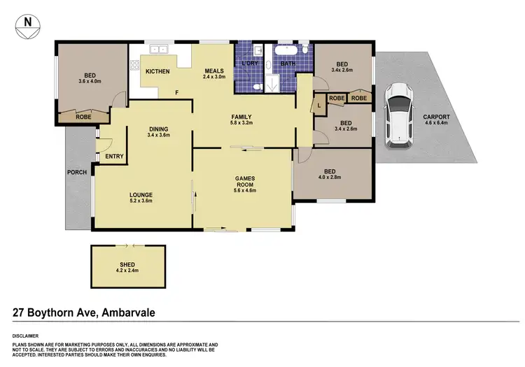 Floorplan of Homely house listing, 27 Boythorn Avenue, Ambarvale NSW 2560