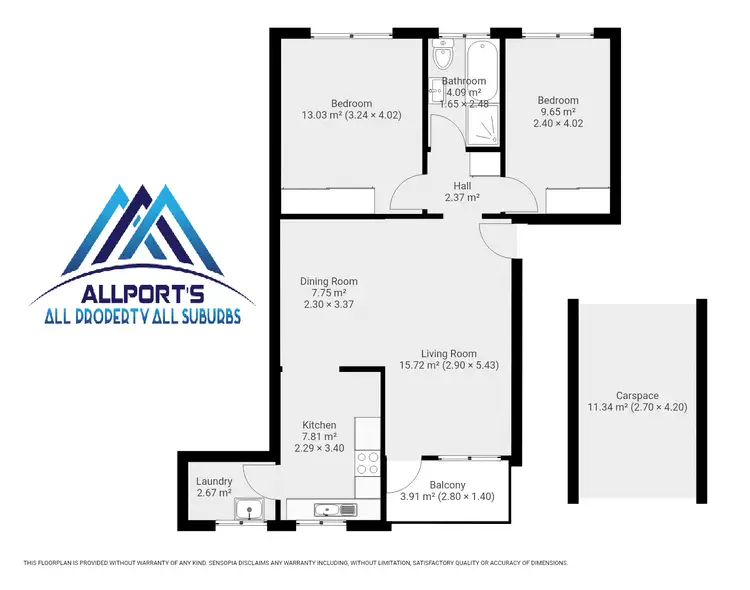 Floorplan of Homely unit listing, 6/98 Victoria Road, Punchbowl NSW 2196