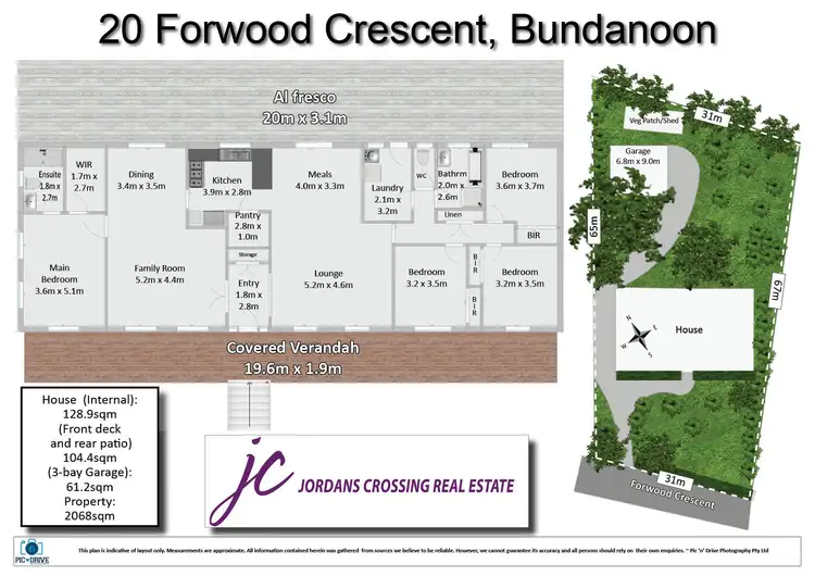 Floorplan of Homely house listing, 20 Forwood Crescent, Bundanoon NSW 2578