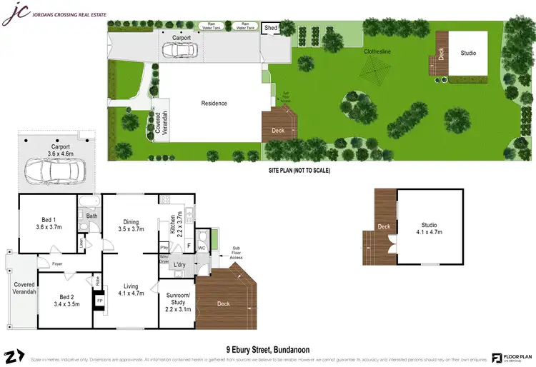 Floorplan of Homely house listing, 9 Ebury Street, Bundanoon NSW 2578