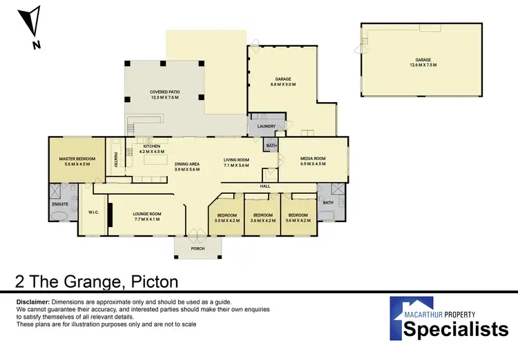 Floorplan of Homely house listing, 2 The Grange, Picton NSW 2571