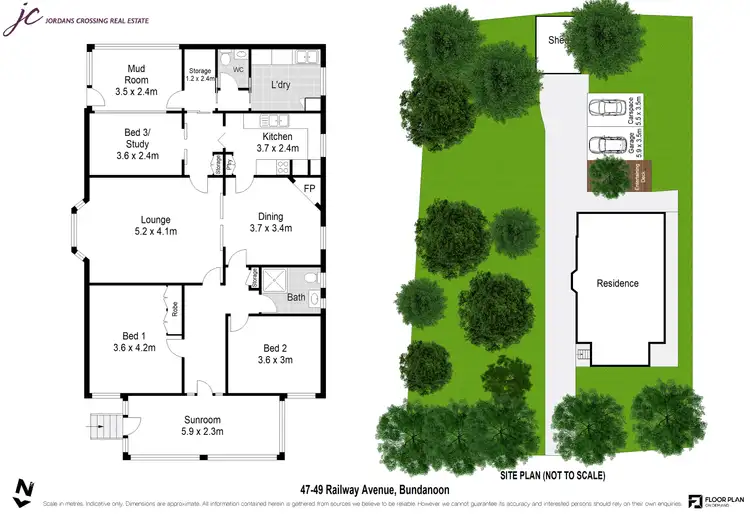 Floorplan of Homely house listing, 47-49 Railway Avenue, Bundanoon NSW 2578