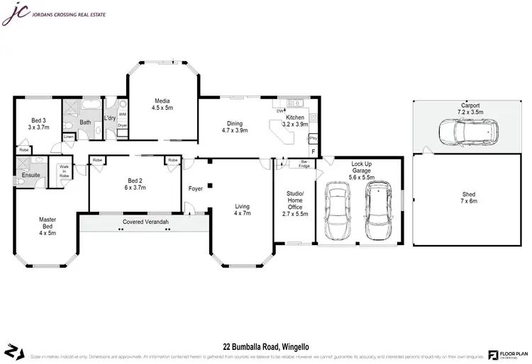 Floorplan of Homely house listing, 22 Bumballa Road, Wingello NSW 2579