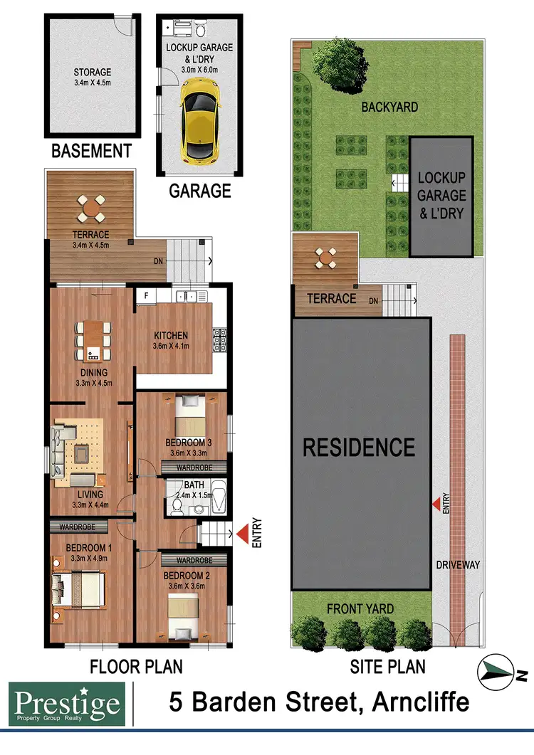 Floorplan of Homely house listing, 5 Barden Street, Arncliffe NSW 2205