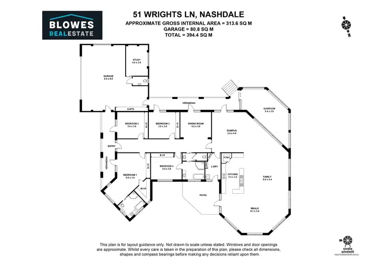 Floorplan of Homely rural property listing, 51 Wrights Lane, Nashdale NSW 2800