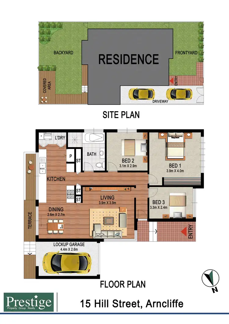 Floorplan of Homely house listing, 15 Hill Street, Arncliffe NSW 2205