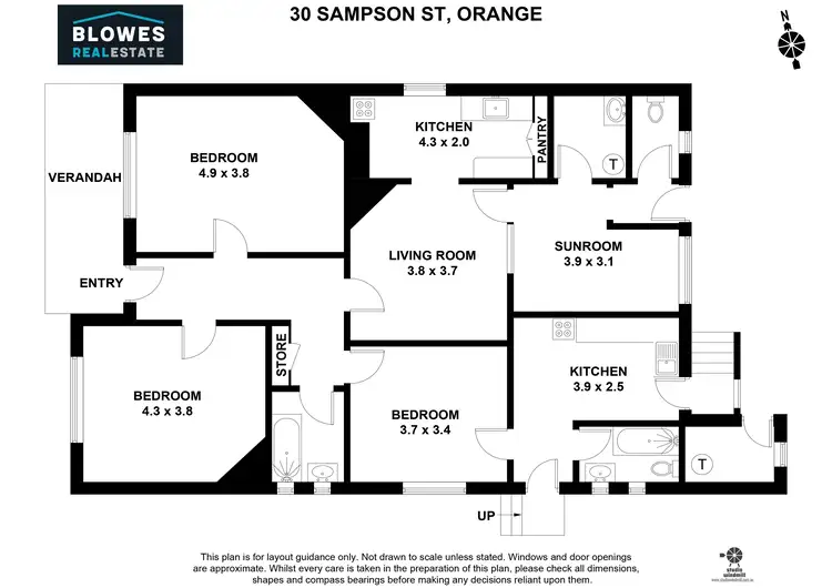 Floorplan of Homely house listing, 30 Sampson St, Orange NSW 2800