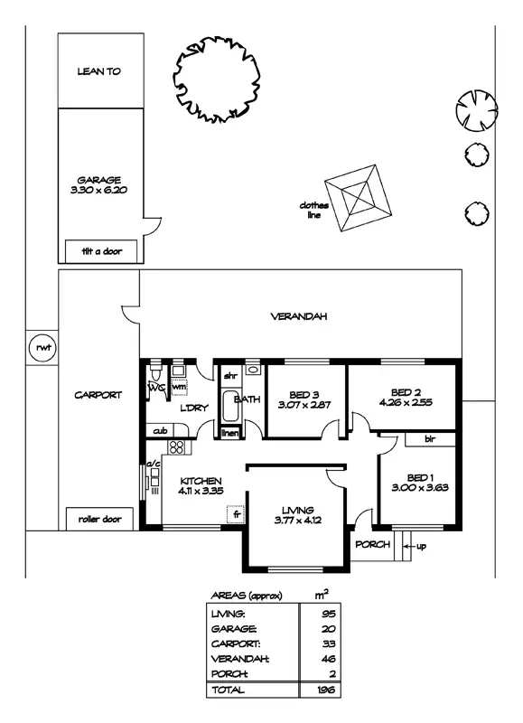 Floorplan of Homely house listing, 451 Bridge Rd, Para Hills SA 5096
