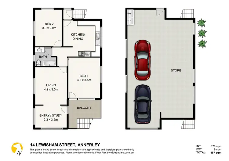 Floorplan of Homely house listing, 14 Lewisham St, Annerley QLD 4103