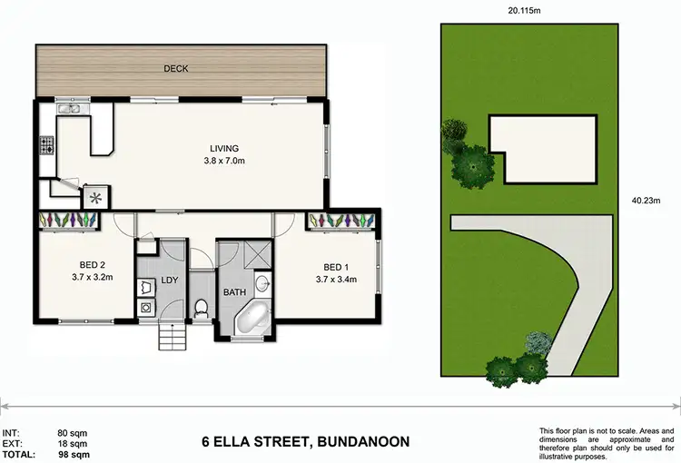Floorplan of Homely house listing, 6 Ella St, Bundanoon NSW 2578