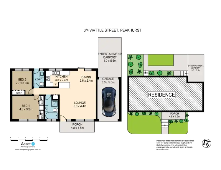 Floorplan of Homely villa listing, 3/4 Wattle St, Peakhurst NSW 2210
