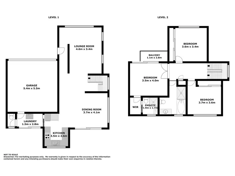 Floorplan of Homely townhouse listing, 2/14 Mulloway Pl, Corlette NSW 2315