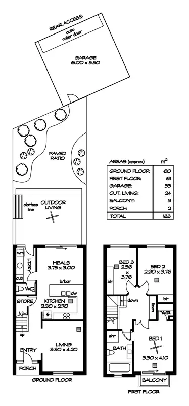 Floorplan of Homely house listing, 40 Sir Ross Smith Boulevarde, Oakden SA 5086