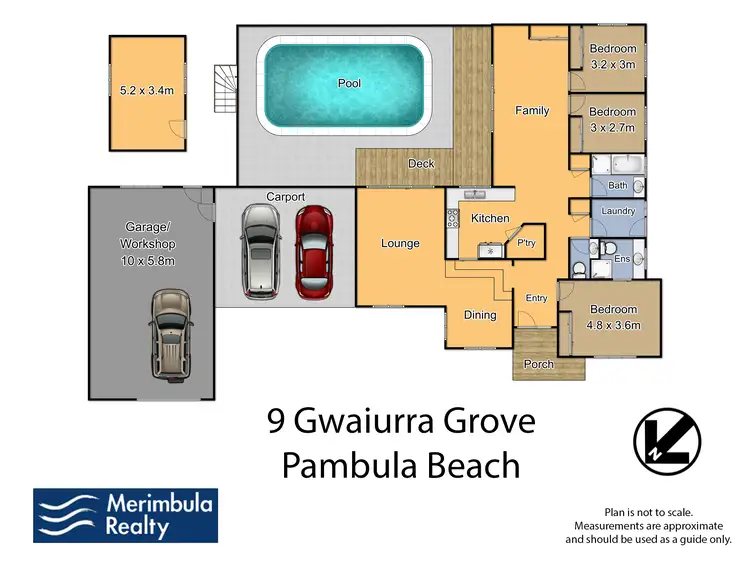 Floorplan of Homely house listing, 9 Gwainurra Grove, Pambula Beach NSW 2549
