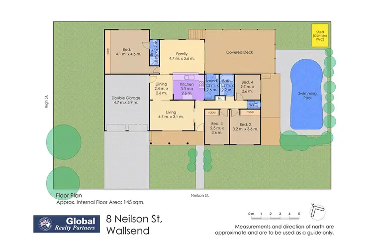 Floorplan of Homely house listing, 8 Neilson Street, Wallsend NSW 2287