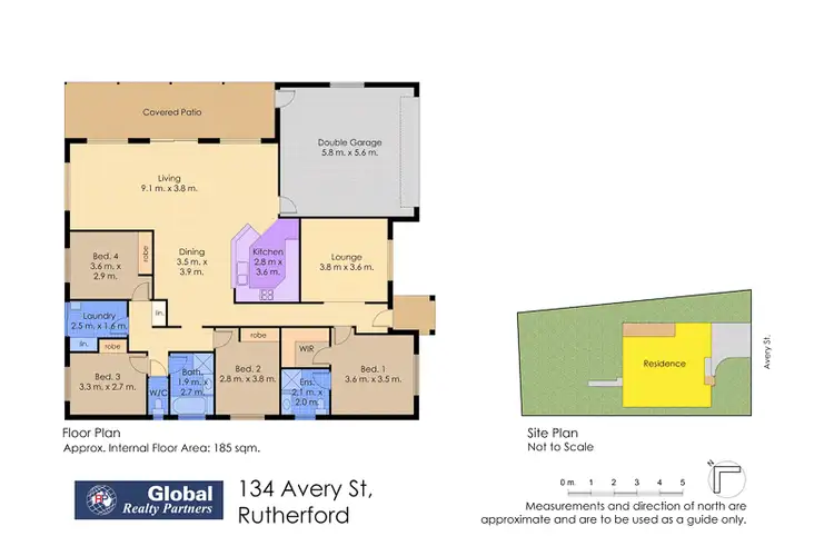 Floorplan of Homely house listing, 134 Avery Street, Rutherford NSW 2320