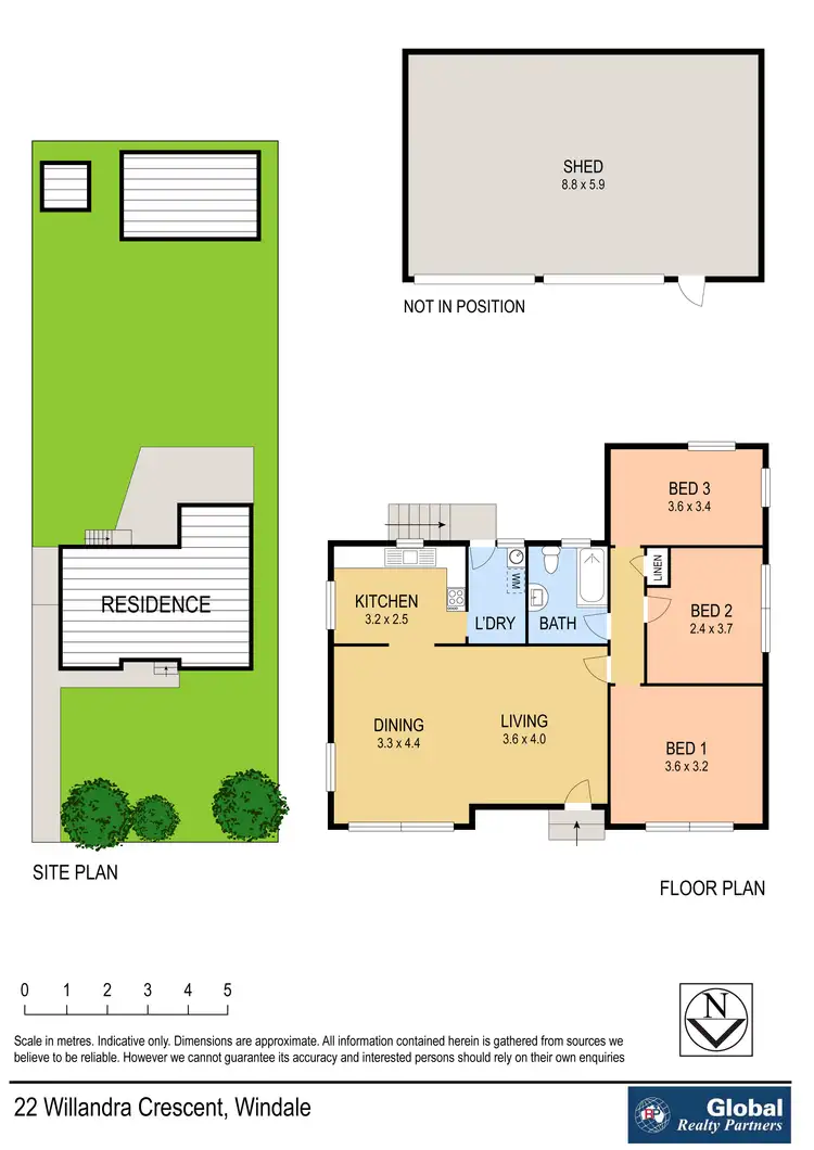 Floorplan of Homely house listing, 22 Willandra Crescent, Windale NSW 2306