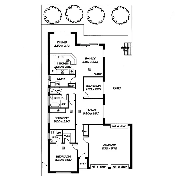 Floorplan of Homely house listing, 13 Gino Drive, Blakeview SA 5114
