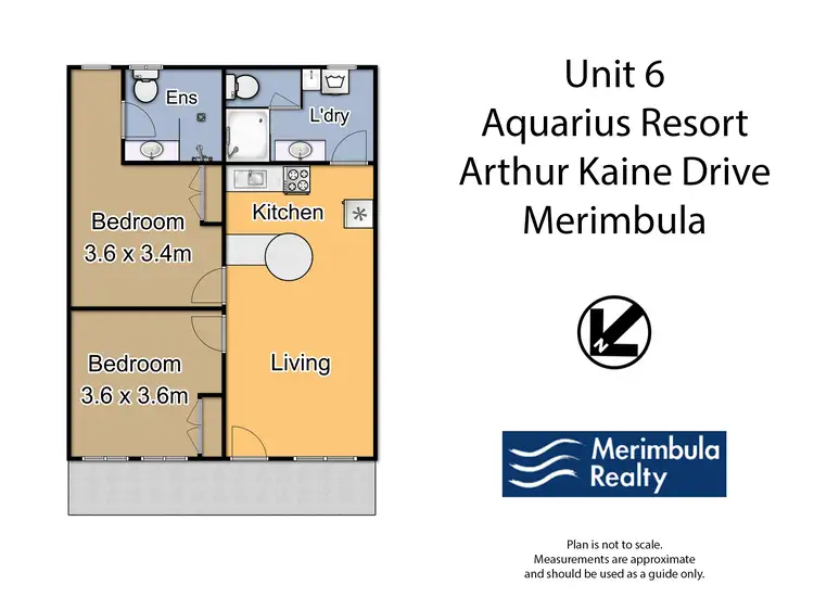Floorplan of Homely unit listing, 6/1 Dunns Lane, Merimbula NSW 2548
