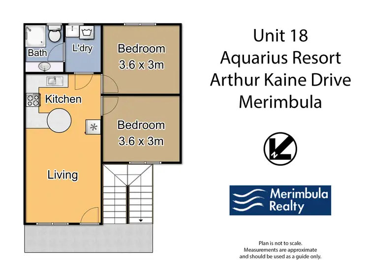 Floorplan of Homely unit listing, 18/1 Dunns Lane, Merimbula NSW 2548