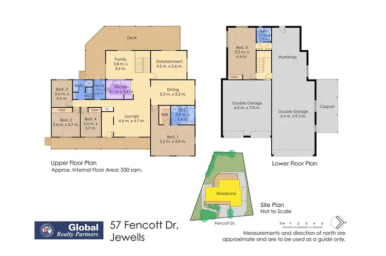 Floorplan of Homely house listing, 57 Fencott Drive, Jewells NSW 2280