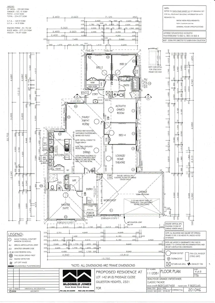 Floorplan of Homely house listing, 18 Passage Close, Gillieston Heights NSW 2321
