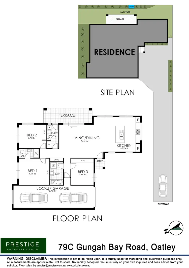 Floorplan of Homely villa listing, 79c Gungah Bay Road, Oatley NSW 2223