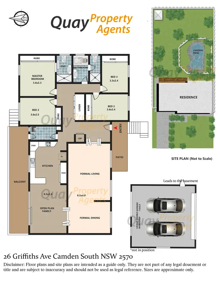 Floorplan of Homely house listing, 26 Griffiths Avenue, Camden South NSW 2570