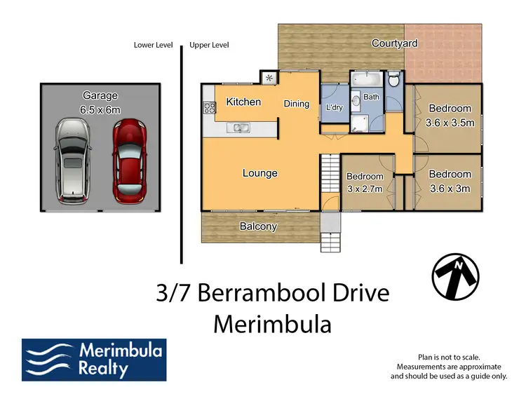 Floorplan of Homely townhouse listing, 3/5-7 Berrambool Drive, Merimbula NSW 2548