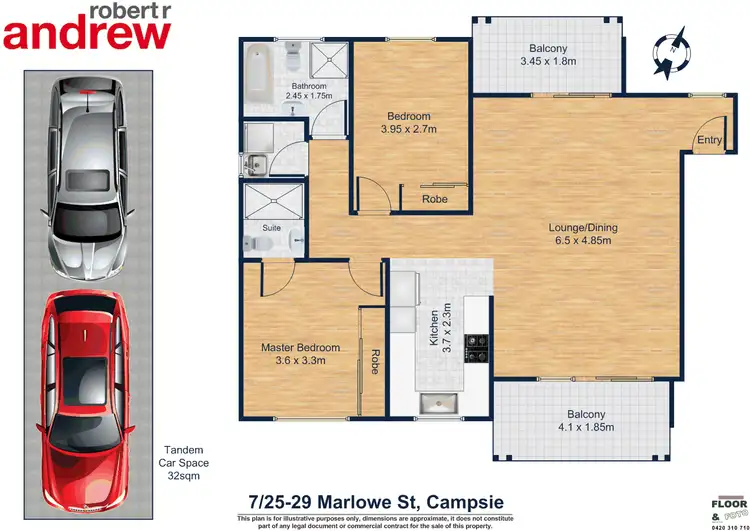 Floorplan of Homely apartment listing, 7/25-29 Marlowe Street, Campsie NSW 2194